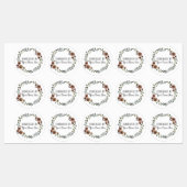 Homemade Cookie Cake  Craft Floral Wreater Labels (Vel)