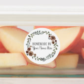 Homemade Cookie Cake  Craft Floral Wreater Labels (Aangebracht)