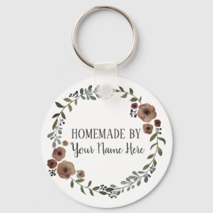 Homemade Cookie Cake  Craft Floral Wreater Sleutelhanger