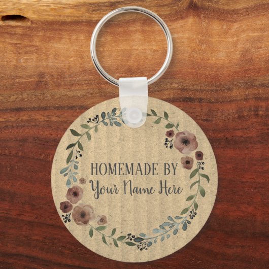 Homemade Cookie Cake Craft Floral Wreater Sleutelhanger (Voorkant)