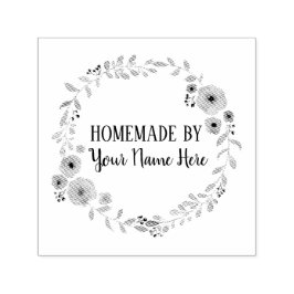 Homemade Cookie Cake  Craft Floral Wreater Zelfinktende Stempel