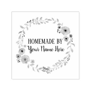 Homemade Cookie Cake  Craft Floral Wreater Zelfinktende Stempel