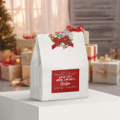 Homemade Crackers Aesthetisch Red Voedselcontainer Etiket