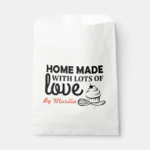 Homemade Cupcakes Classic Round Sticker Bedankzakje (Voorkant)