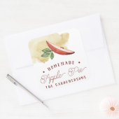 Homemade Custom Apple Pie Labels (Envelop)