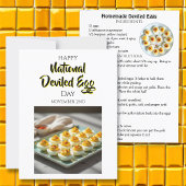 Homemade Deviled Eggs Recept Kaart