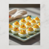 Homemade Deviled Eggs Recept Kaart (Voorkant)