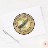 Homemade Dill Pickles Label Sjabloon (Envelop)