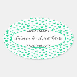 Homemade Dog Treat Label