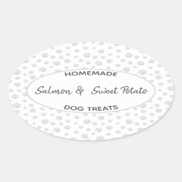 Homemade Dog Treat Label