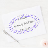 Homemade Dog Treat Label (Envelop)
