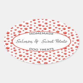 Homemade Dog Treat Label