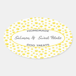 Homemade Dog Treat Label