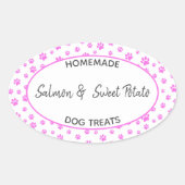 Homemade Dog Treat Label (Voorkant)