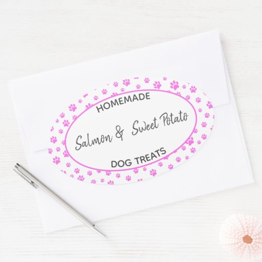 Homemade Dog Treat Label (Envelop)