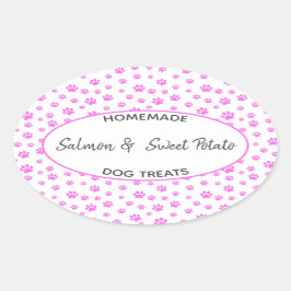 Homemade Dog Treat Label