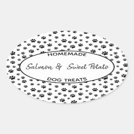 Homemade Dog Treat Label