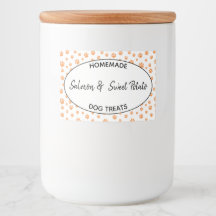 Homemade Dog Treat Label