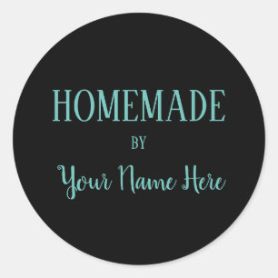 Homemade door Mode Bakery Cookie Cake Modern Ronde Sticker