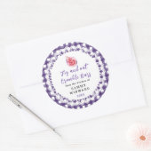 Homemade Fig and Oat Crumble Bars Label (Envelop)