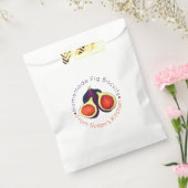 Homemade fig biscuits koekjes foto's van bedankzakje (Gezegeld)