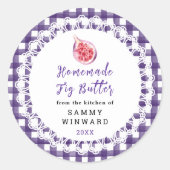 Homemade Fig Butter Label (Voorkant)