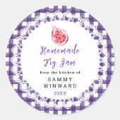 Homemade Fig Jam Label (Voorkant)