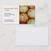 Homemade Food Visitekaartje (Voorkant / Achterkant)