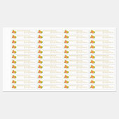 Homemade Gemengde Citrus Jam Dunne Verzegeling Lab Labels (Vel)