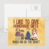 Homemade Gifts Briefkaart (Voorkant / Achterkant)