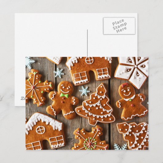 Homemade Gingerbrood Cookies Briefkaart (Voorkant / Achterkant)