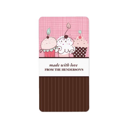 Homemade Goodies Gift Label Stickers (Voorkant)