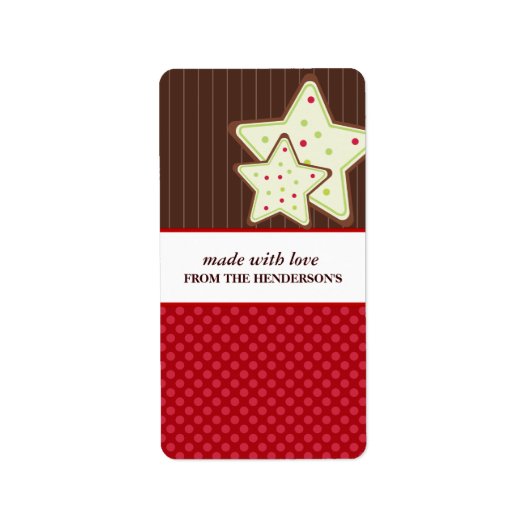 Homemade Goodies Gift Label Stickers (Voorkant)