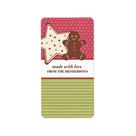 Homemade Goodies Gift Label Stickers (Voorkant)