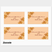 Homemade goods label sjabloon - stickers (Vel)