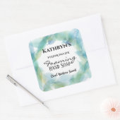 Homemade Hand Soap Speciaal Vierkante Sticker (Envelop)