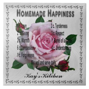 HOMEMADE HAPPINESS-TILE TEGELTJE