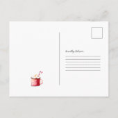 Homemade Hot Chocolate Recipe | Vakantie Briefkaart (Achterkant)