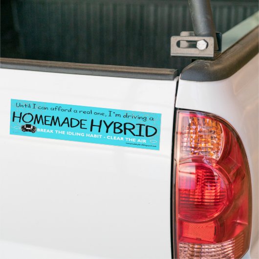 Homemade Hybrid Bumpersticker (Op Truck)