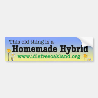 Homemade Hybrid Bumpersticker