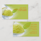 Homemade icecream shop visitekaartjes (Voorkant / Achterkant)