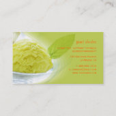 Homemade icecream shop visitekaartjes (Achterkant)