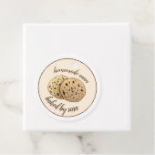 Homemade Indian Naan Bread, gebarsten door Bedankjes Labels (In situ)