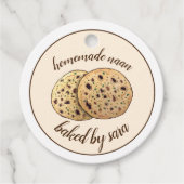 Homemade Indian Naan Bread, gebarsten door Bedankjes Labels (Voorkant)