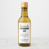 Homemade Jam/Food Canning Jar Gift Label Sticker (Voorkant)