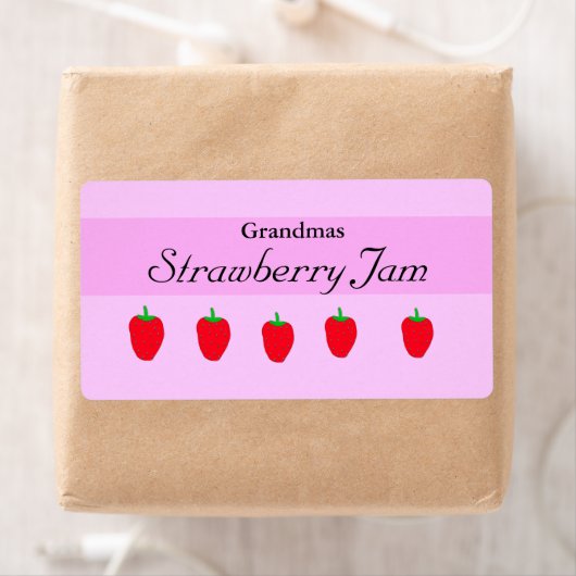 Homemade Jam Label (Insitu)
