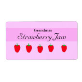 Homemade Jam Label (Voorkant)