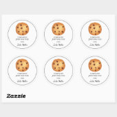 Homemade just for you cookies label (Vel)