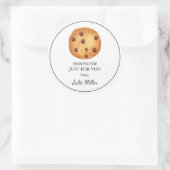 Homemade just for you cookies label (Tas)