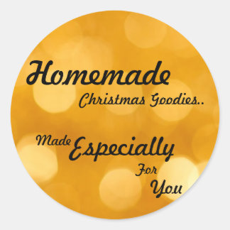 Homemade KerstGoodies Stickers